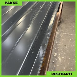 Trapezplade MVP 35 - Vg - Restparti - 31 stk. af 1850 mm - 0,5 mm - Antracitgr - 57,35 m