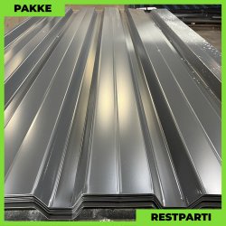 Trapezplade MVP 35 - Vg - Restparti - 31 stk. af 1850 mm - 0,5 mm - Antracitgr - 57,35 m