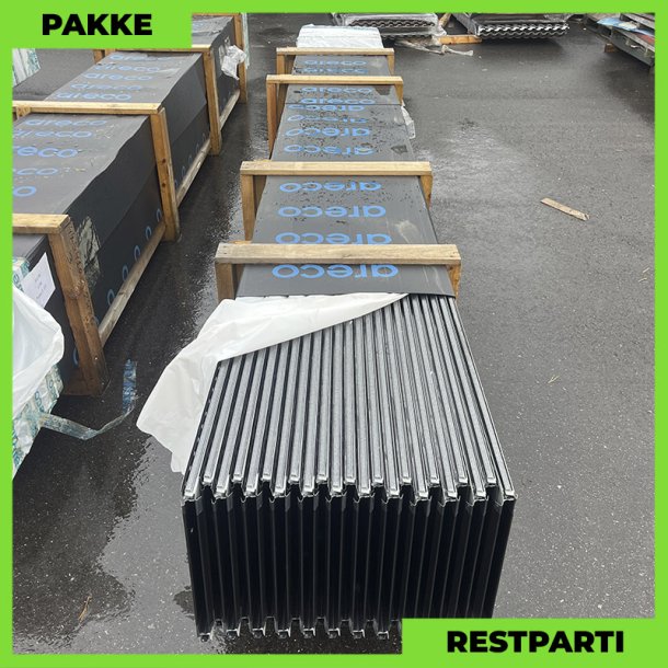 Easy-Click 500 - Restparti - 44 stk. af 5410 mm - Sort - 119 m