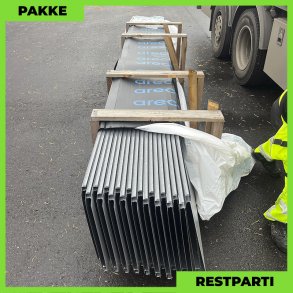 Easy-Click 500 - Restparti - 34 stk. af 3150 mm - Mrk Silver - 53,5 m