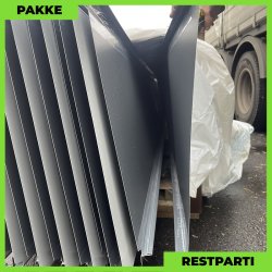 Easy-Click 500 - Restparti - 34 stk. af 3150 mm - Mrk Silver - 53,5 m