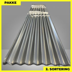 Sinus 35 - 2. sortering - 28 stk. af 2590-6250 mm - Antracitgr� - 121 m�