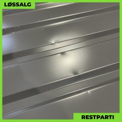 Trapezplade MVP 20/100 - V�g - Restparti - 3175 mm - 0,5 mm - Grafitgr�