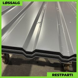 Trapezplade MVP 20/100 - V�g - Restparti - 3175 mm - 0,5 mm - Grafitgr�