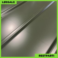 Pandeplade MTP 20/220 - Restparti - 3000 mm - 0,5 mm - Gr�n