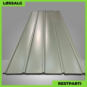 Pandeplade MTP 20/220 - Restparti - 3000 mm - 0,5 mm - Gr�n