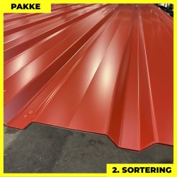 Trapezplade MVP 20/100 - V�g - 2. sortering - 5 stk. af 4650 mm - Svenskr�d - 24,9�m�