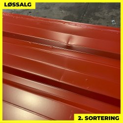 Trapezplade MVP 20/100 - V�g - 2. sortering - 5620 mm - Svenskr�d