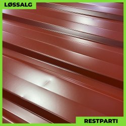 Trapezplade MVP 20/100 - Restparti - 4550 mm - 0,4 mm - Svenskr�d