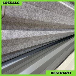 Trapezplade MTP 20 m/ dug - Restparti - 3000 mm - 0,5 mm - Lysegr�