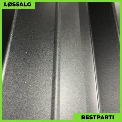 Trapezplade MTP 35 m/ dug - Restparti - 5000 mm - 0,5 mm - Mat Sort