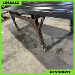 Trapezplade MTP 35 m/ dug - Restparti - 5000 mm - 0,5 mm - Sort