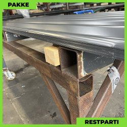 Sinus 35 - Restparti - 23 stk. af 3000 mm - 0,5 mm - Antracitgr� - 69,6 m�