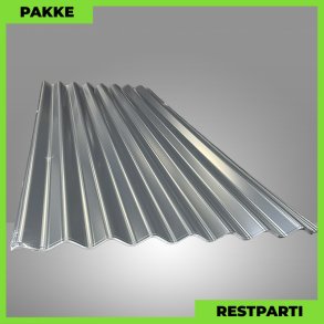 Sinus 35 - Restparti - 23 stk. af 3000 mm - 0,5 mm - Antracitgr� - 69,6 m�