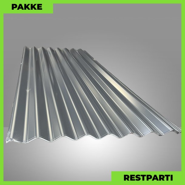 Sinus 35 - Restparti - 23 stk. af 3000 mm - 0,5 mm - Antracitgr� - 69,6 m�