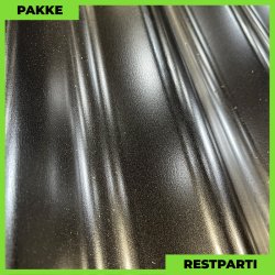 Sinus 35 m/ markering &amp; dug - Restparti - 43 stk. af 4345 mm - 0,5 mm - Sort - 188,7 m�