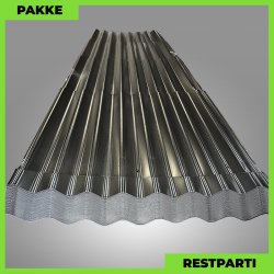 Sinus 35 m/ markering &amp; dug - Restparti - 43 stk. af 4345 mm - 0,5 mm - Sort - 188,7 m�