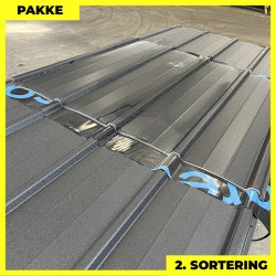 Pandeplade MTP 20/220 - 2. sortering - 20 stk. af 1100-3670 mm - Mat Sort - 58,7 m�