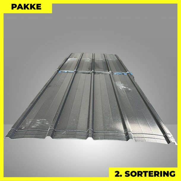 Pandeplade MTP 20/220 - 2. sortering - 20 stk. af 1100-3670 mm - Mat Sort - 58,7 m�