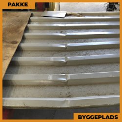 Trapez MVP 18 - Byggepladsplader - 22 stk. af 3000 - Forskellige farver - 52,8 m