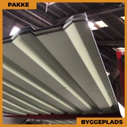 Trapez MVP 18 - Byggepladsplader - 22 stk. af 3000 - Forskellige farver - 52,8 m