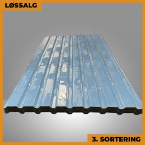 Trapezplade MVP 18 - 3. sortering - 2500 mm - M�rkebl�