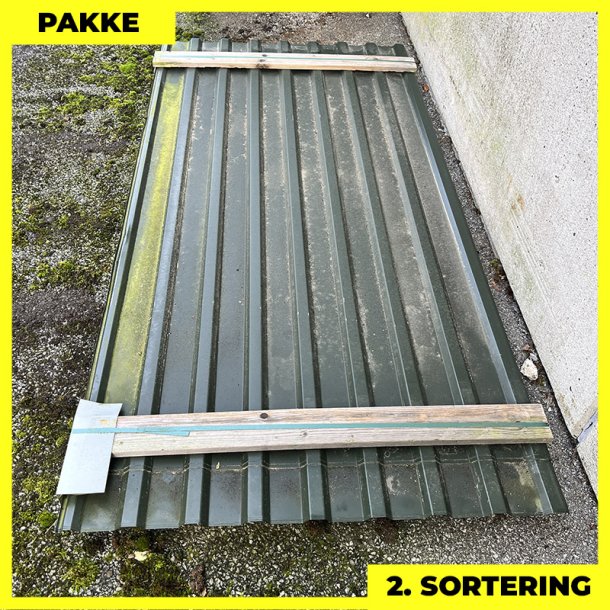 Trapez MTP 18 - 2. sortering - 10 stk. af 2000-2250 - Grn - 23 m