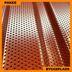 Trapezplade MVP 21 Perforeret - 3. sortering - 20 stk. af 3000 mm - Forskellige farver - 62,1 m�