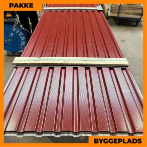 Trapezplade MVP 21 Perforeret - 3. sortering - 20 stk. af 3000 mm - Forskellige farver - 62,1 m�