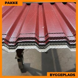 Trapez MVP 21 - Byggepladsplader - 20 stk. af 3000 mm - Forskellige farver - 62,1 m