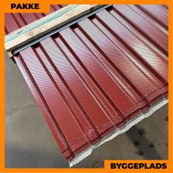 Trapez MVP 21 - Byggepladsplader - 20 stk. af 3000 mm - Forskellige farver - 62,1 m