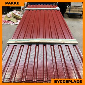 Trapez MVP 21 - Byggepladsplader - 20 stk. af 3000 mm - Forskellige farver - 62,1 m²