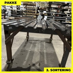 Trapez MVP 21 - 2. sortering - 7 stk. af 2500 mm - Sort - 18,1 m&sup2;