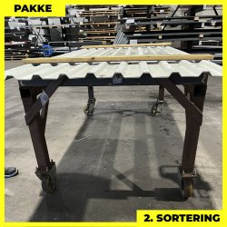 Trapez MTP 21 - 2. sortering - 5 stk. af 2750 mm - Lysegr - 14,2 m