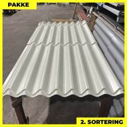 Sinus 35 m/ markering - 2. sortering - 4 stk. af 2300 mm - Lysegr - 9,2 m