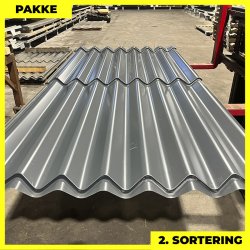 Sinus 35 m/ markering - 2. sortering - 5 stk. af 2300 mm - Antracitgr - 11,5 m&sup2;