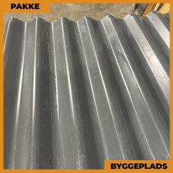 Sinus 35 m/ markering - Byggepladsplader - 13 stk. af 2300 mm - Antracitgr / Grafitgr - 29,9 m