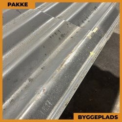 Sinus 35 m/ markering - Byggepladsplader - 13 stk. af 2300 mm - Antracitgr / Grafitgr - 29,9 m