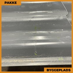 Sinus 35 m/ markering - Byggepladsplader - 13 stk. af 2300 mm - Antracitgr / Grafitgr - 29,9 m