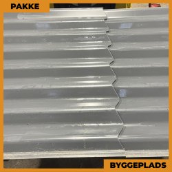 Sinus 35 m/ markering - Byggepladsplader - 13 stk. af 2300 mm - Antracitgr / Grafitgr - 29,9 m