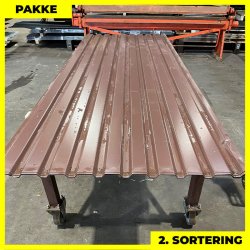 Trapez MVP 21 - 2. sortering - 6 stk. af 3000 mm - Brun - 18,6 m