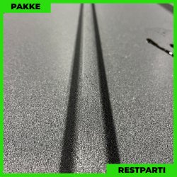 Pandeplade MTP 20/220 - Restparti - 21 stk. af 620-2800 mm - Sort - 37,6 m