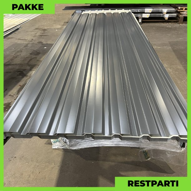 Trapez MVP 20/100 - Restparti - 56 stk. af 3440-4000 mm - Antracitgr - 208,42m