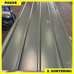 Pandeplade MTP 20/220 - 2. sortering - 6 stk. af 3000 mm - Grn - 19,4 m&sup2;