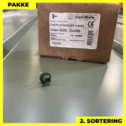 Pandeplade MTP 20/220 - 2. sortering - 6 stk. af 3000 mm - Grn - 19,4 m&sup2;