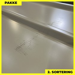 Pandeplade MTP 20/220 - 2. sortering - 4 stk. af 3000 mm - Lysegr - 12,9 m&sup2;