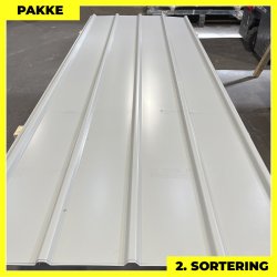 Pandeplade MTP 20/220 - 2. sortering - 4 stk. af 3000 mm - Lysegr - 12,9 m&sup2;