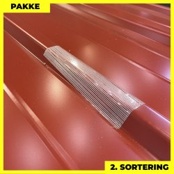 Pandeplade MTP 20/220 m/ dug - 2. sortering - 3 stk. af 3000 mm - Svenskrd - 9,7 m&sup2;