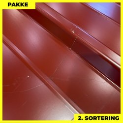 Pandeplade MTP 20/220 m/ dug - 2. sortering - 3 stk. af 3000 mm - Svenskrd - 9,7 m&sup2;