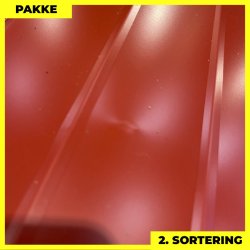 Pandeplade MTP 20/220 m/ dug - 2. sortering - 3 stk. af 3000 mm - Svenskrd - 9,7 m&sup2;